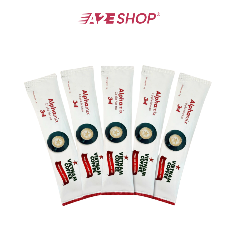 Vietnam 3in1 Alphamix Instant Milk Coffee (50 packs x 16g)