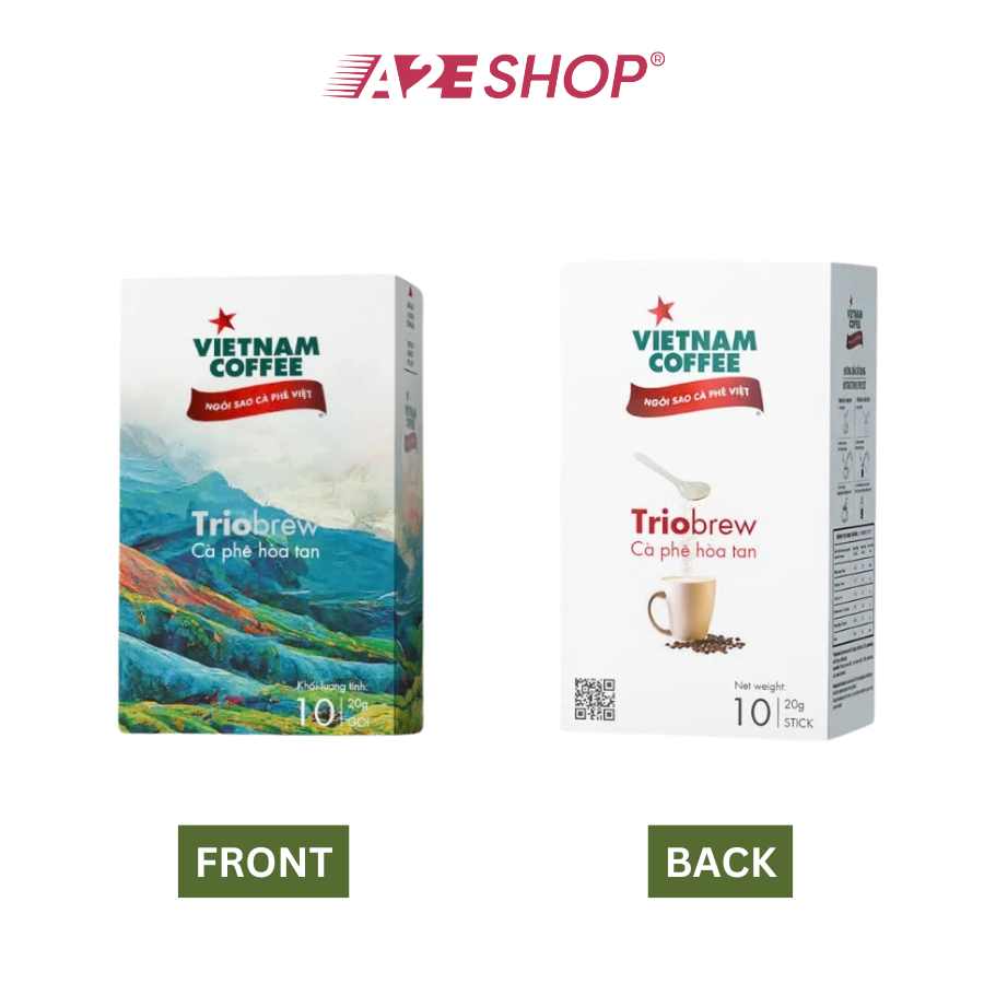 Vietnam Instant Triobrew Flavoured Coffee (10 packs x 20g)