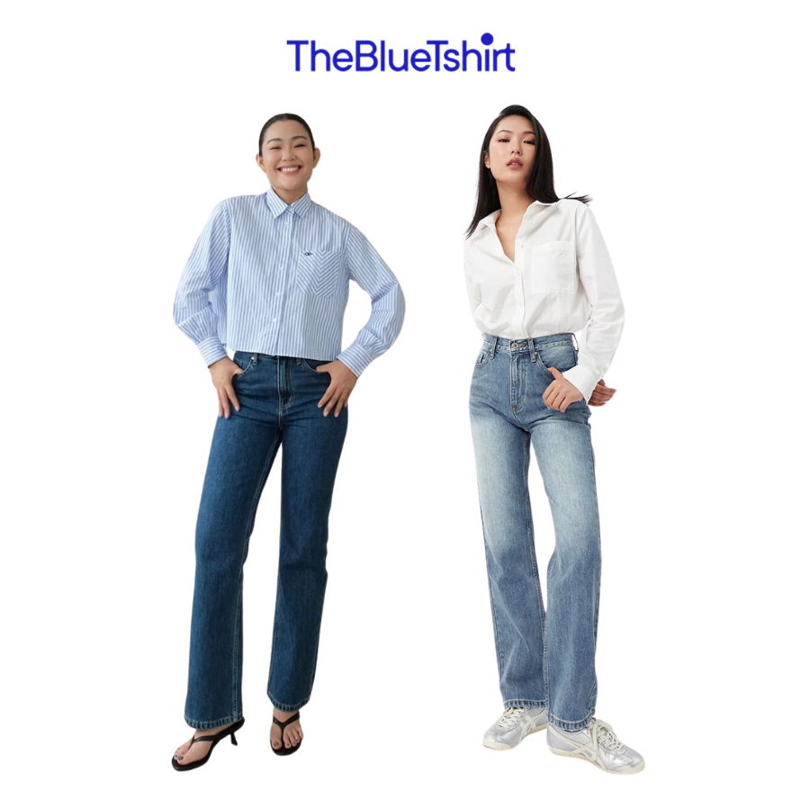 The Blue Tshirt Life Jeans with 2 colors