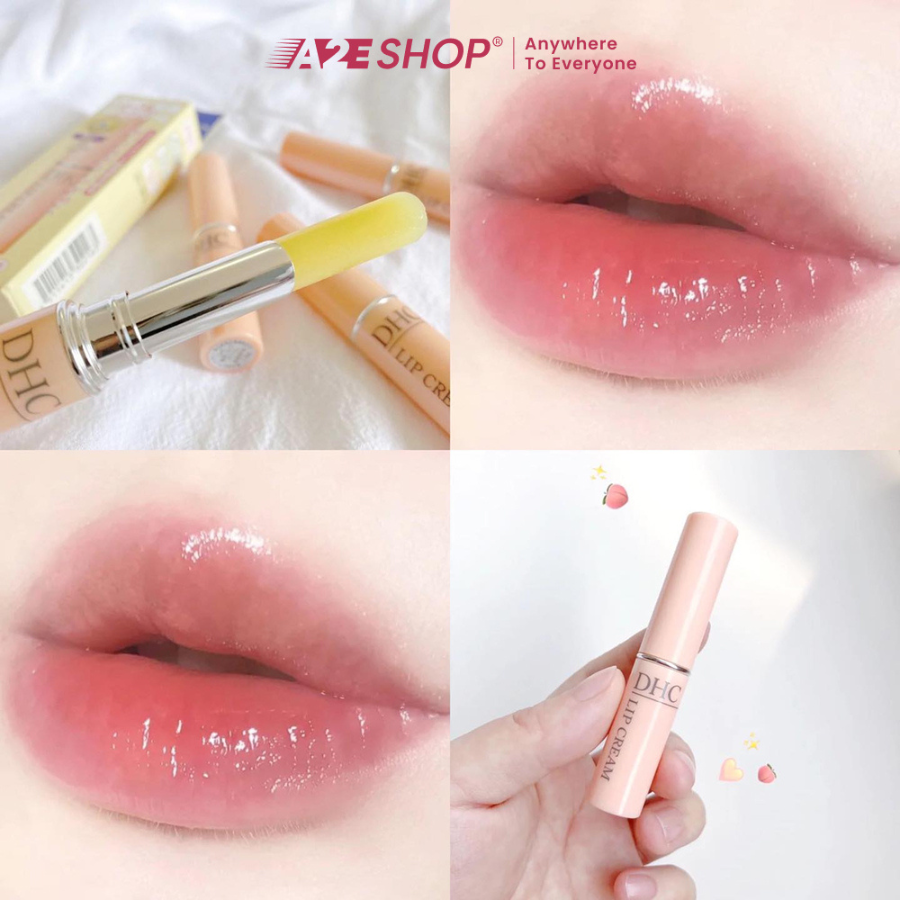 DHC Lip Cream – Colorless Moisturizing Lip Balm (1.5g)