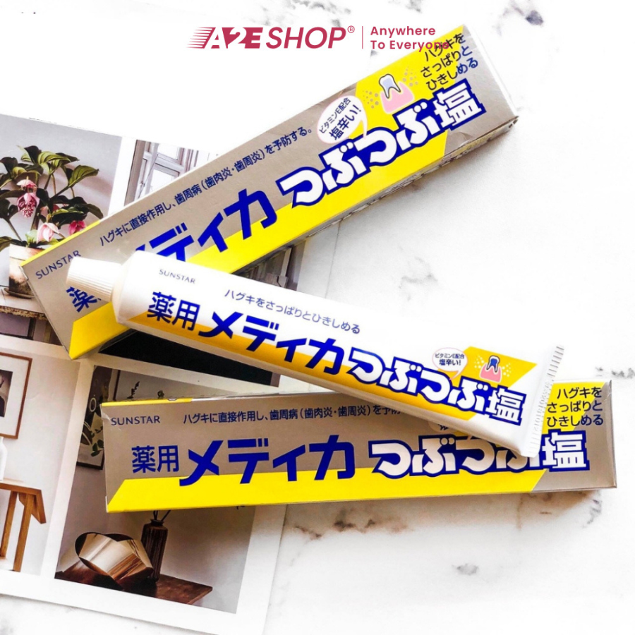 Kem đánh răng muối Sunstar Whitening &amp; Cavity Prevention (170g)