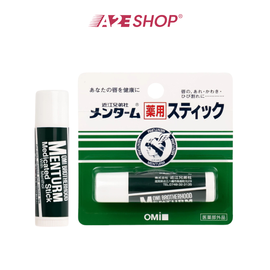Omi Menturm Moisturizing Lip Balm (Prevents Dry & Chapped Lips)