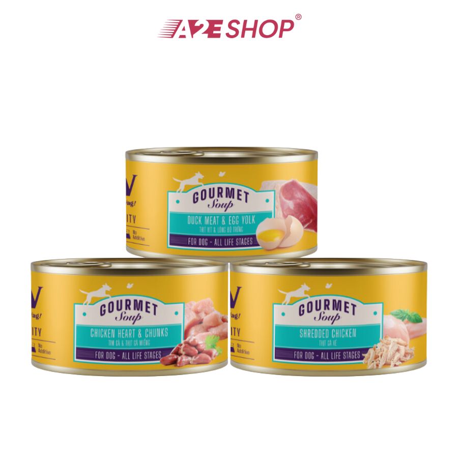 Gourmet Nutritional Soup Food Can for Dog (170g) - Lapaw