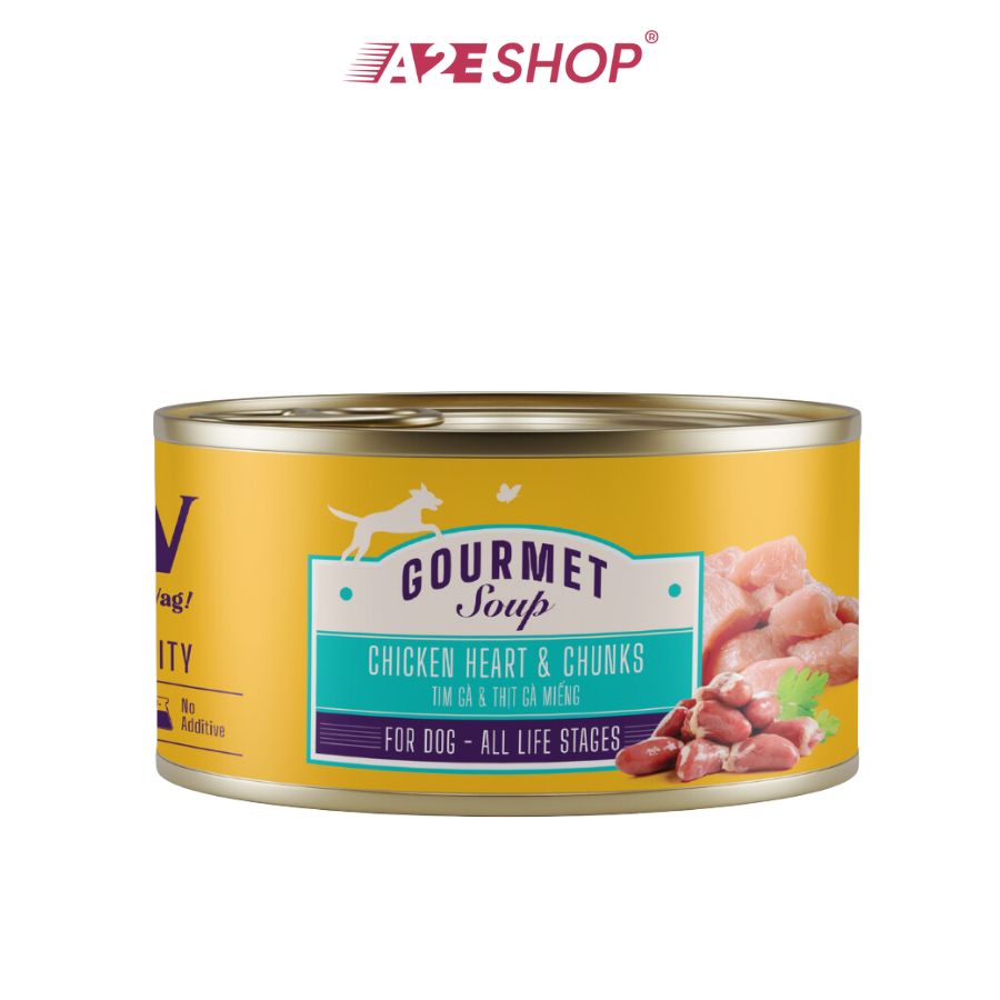 Gourmet Nutritional Soup Food Can for Dog (170g) - Lapaw