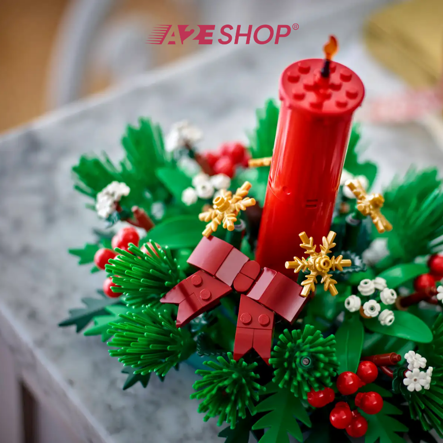 LEGO Christmas Table Decoration – Holiday Candle Set (433 pieces)