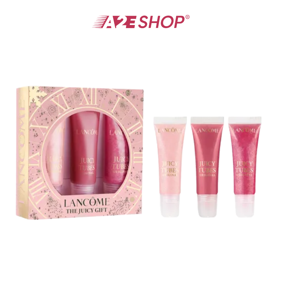 Lancôme The Juicy Gift Trio – Holiday Lip Gloss Limited Edition Set