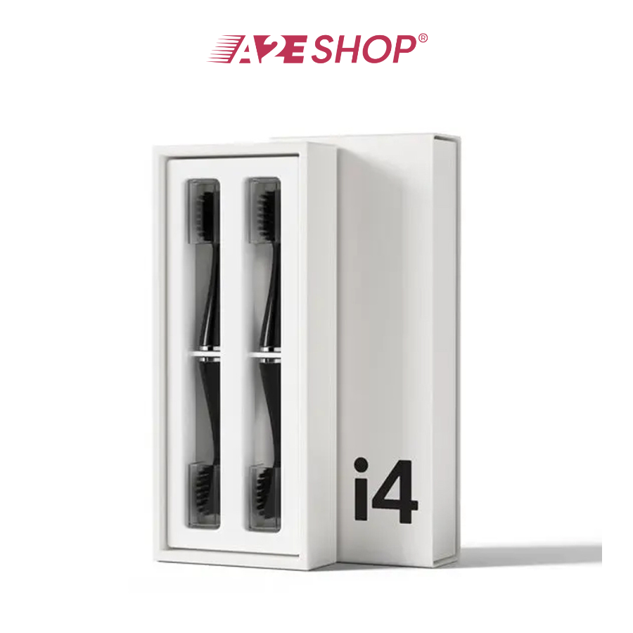 Bộ bàn chải điện du lịch Mipow Ultra Slim với 4 đầu bàn chải - Tiện lợi khi đi du lịch