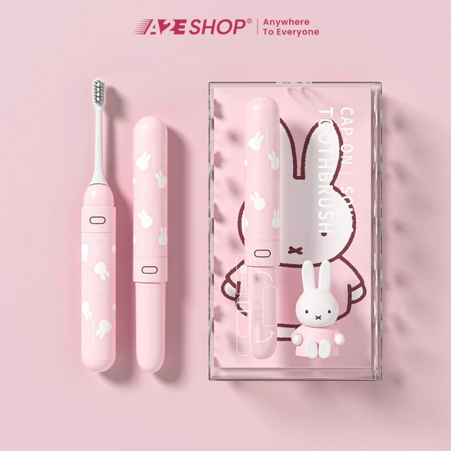 Bàn chải đánh răng điện Mipow Miffy Pro-Sonic - 3 chế độ, dễ thương và dễ sử dụng