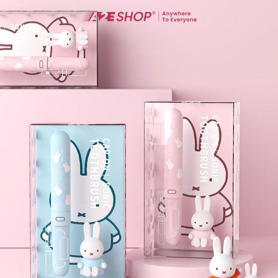 Bàn chải đánh răng điện Mipow Miffy Pro-Sonic - 3 chế độ, dễ thương và dễ sử dụng