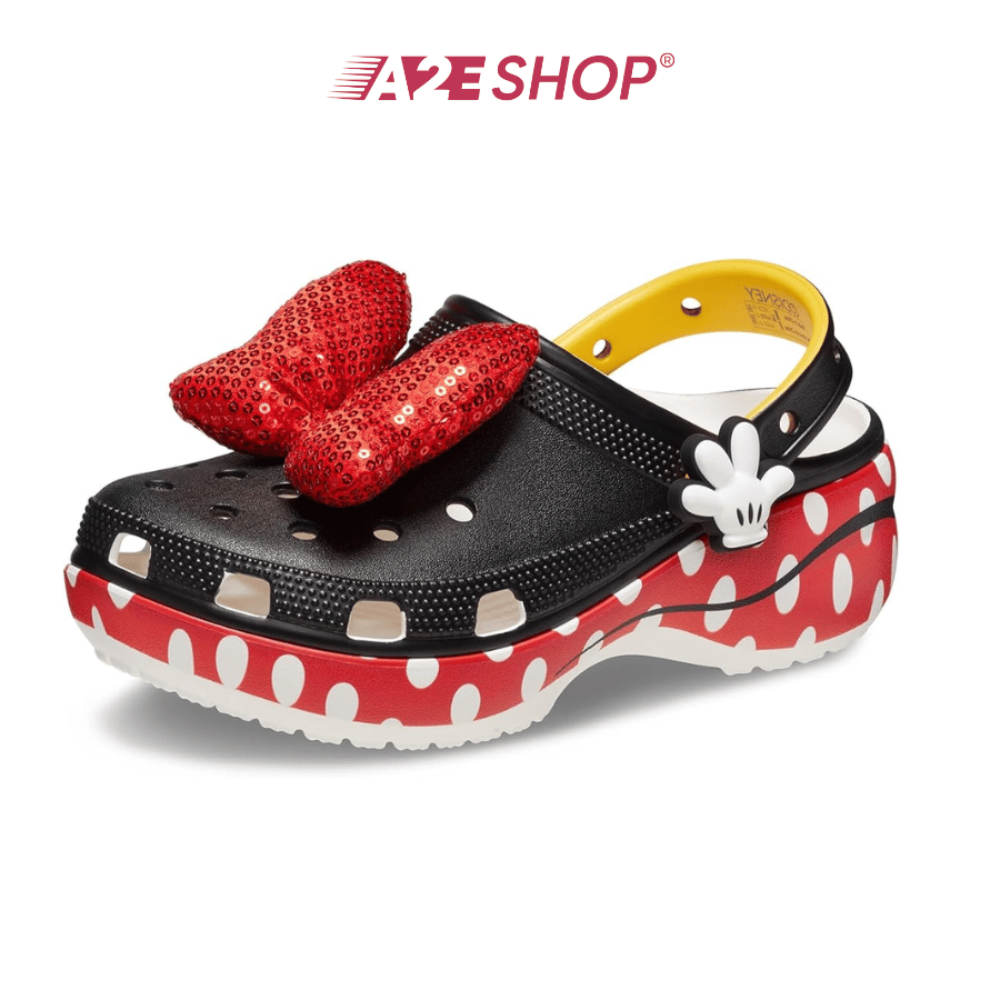 Crocs Women’s Disney Minnie Mouse Classic Platform Clog