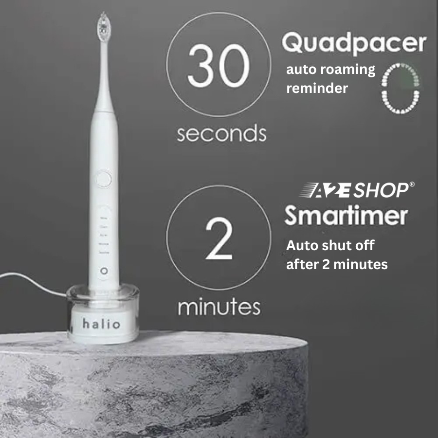 Bàn chải đánh răng điện Halio Sonic Whitening PRO - Tiện lợi và hiệu quả để làm trắng răng
