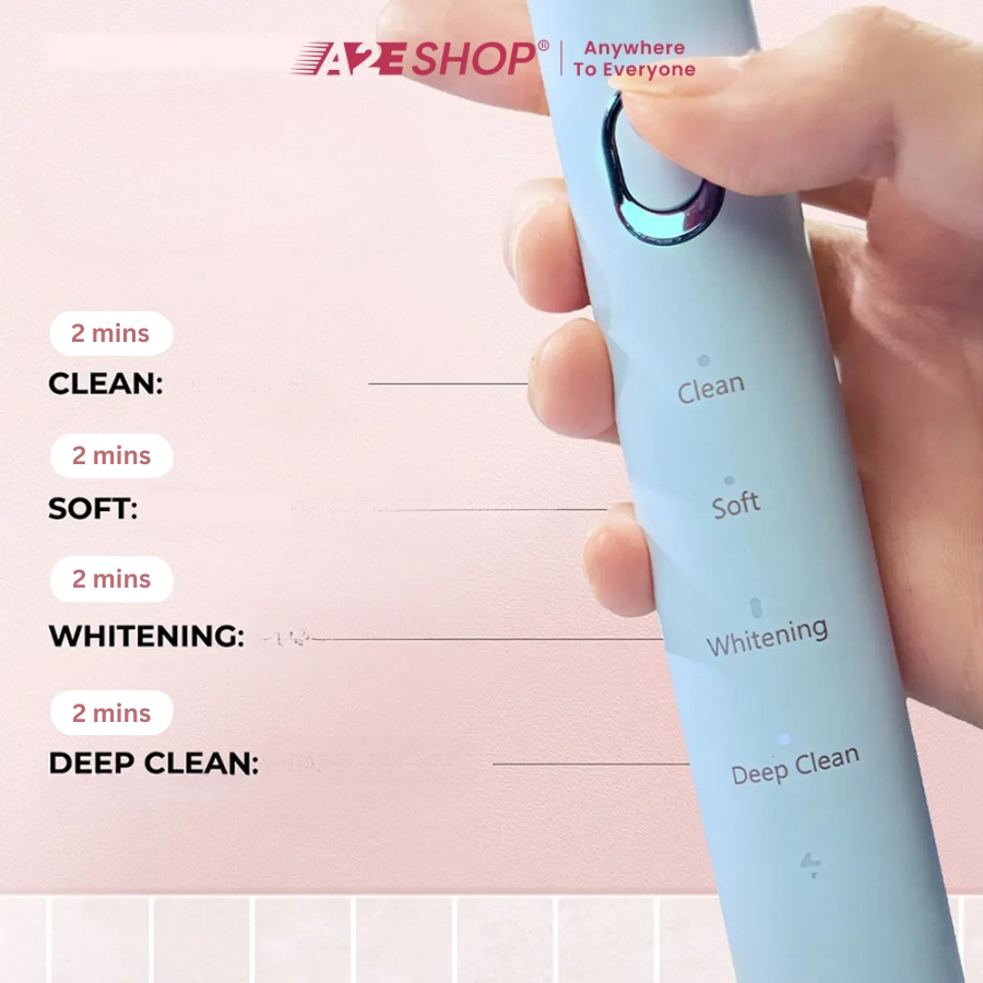 Bàn chải đánh răng điện Halio Sonic SmartClean - Tiện dụng và hiệu quả cho việc sử dụng hàng ngày