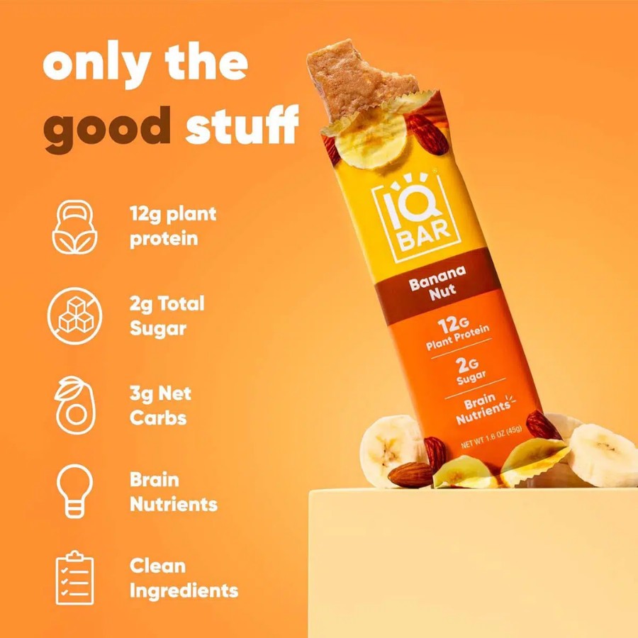 Thanh Protein Thực Vật IQBar