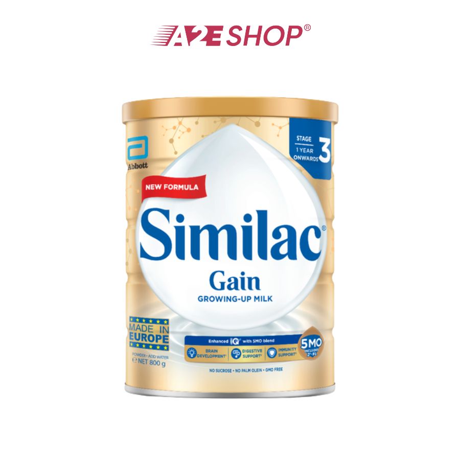 Sữa Abbott Similac 5MO S3 Gain (800g/1700g)