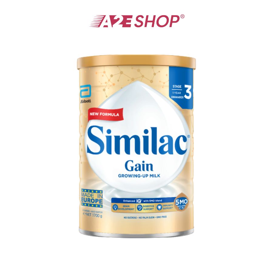 Sữa Abbott Similac 5MO S3 Gain (800g/1700g)