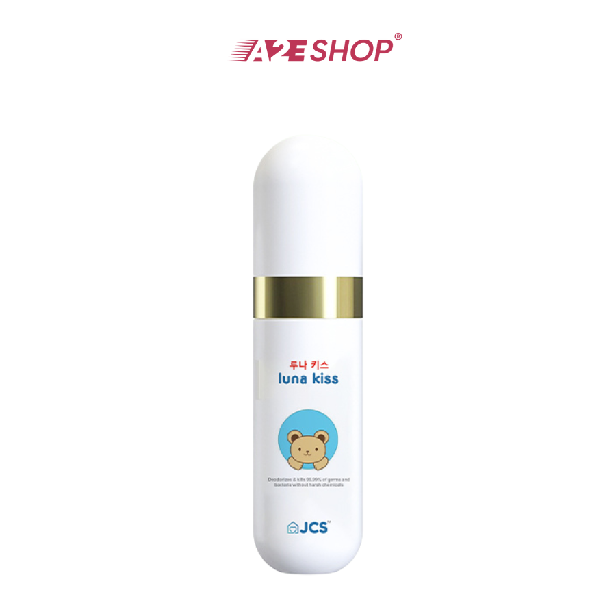 Dung dịch vệ sinh không cồn Luna Kiss cỡ du lịch (55ml) – Khử mùi an toàn cho bé