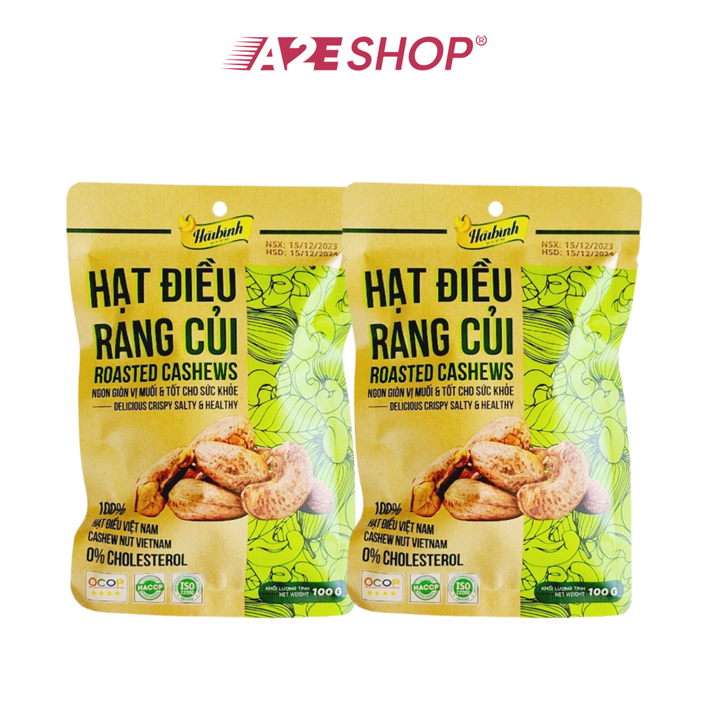 Hạt điều rang muối (100g) - Hải Bình