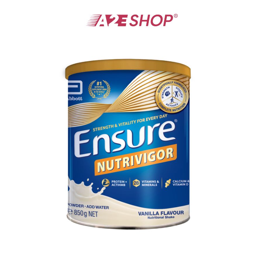 Sữa Abbott Ensure NutriVigor (850g)
