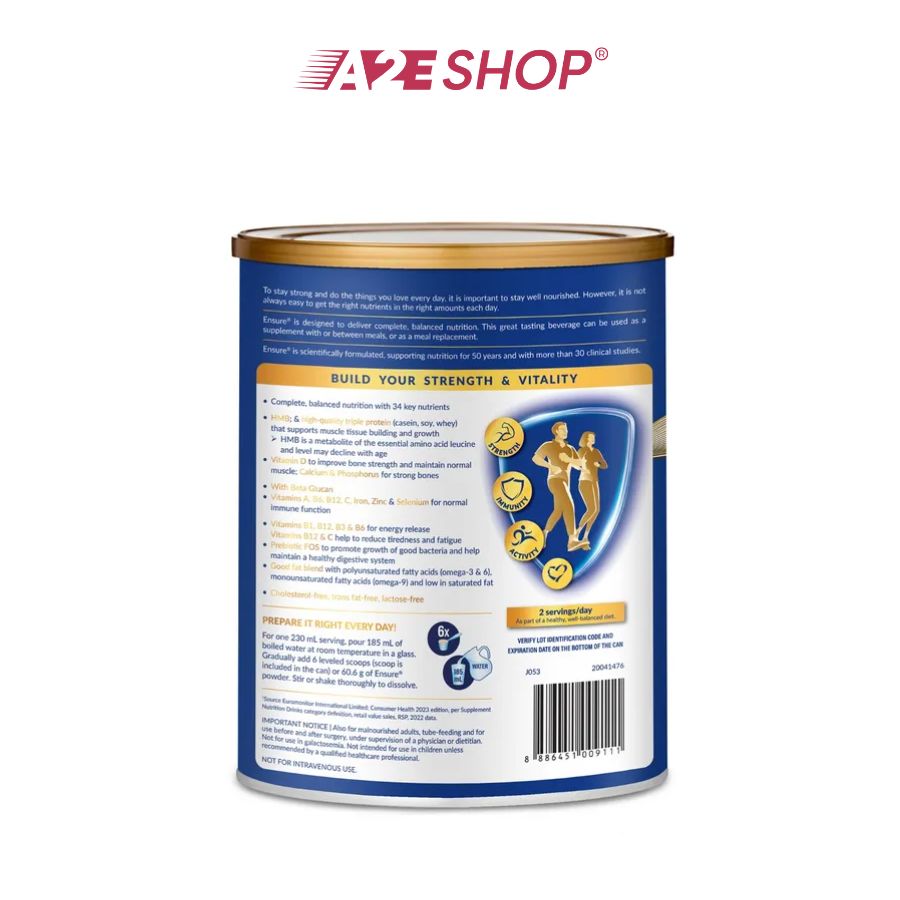 Sữa Abbott Ensure Life StrengthPro (800g)
