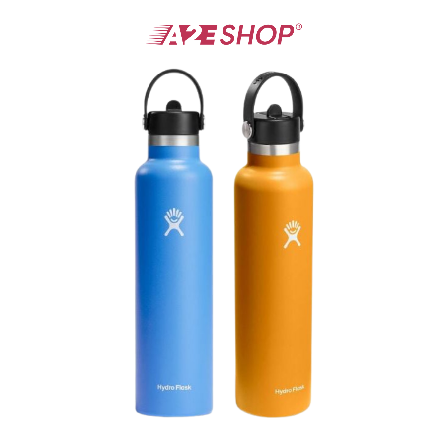 Hydro Flask Standard Bottle with Flex Straw Cap 21 OZ 621 ml (S2024)