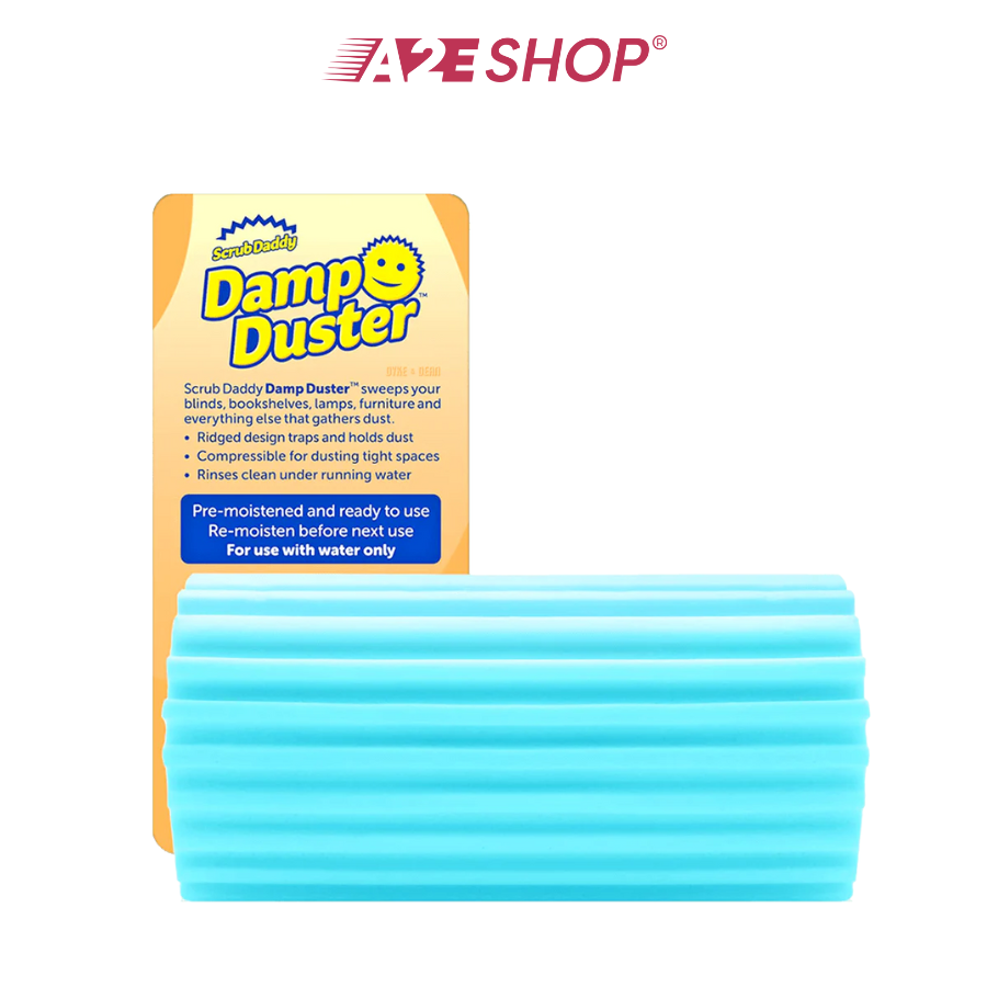 Miếng lau bụi Scrub Daddy – Hút sạch bụi mịn, dễ dàng xả sạch