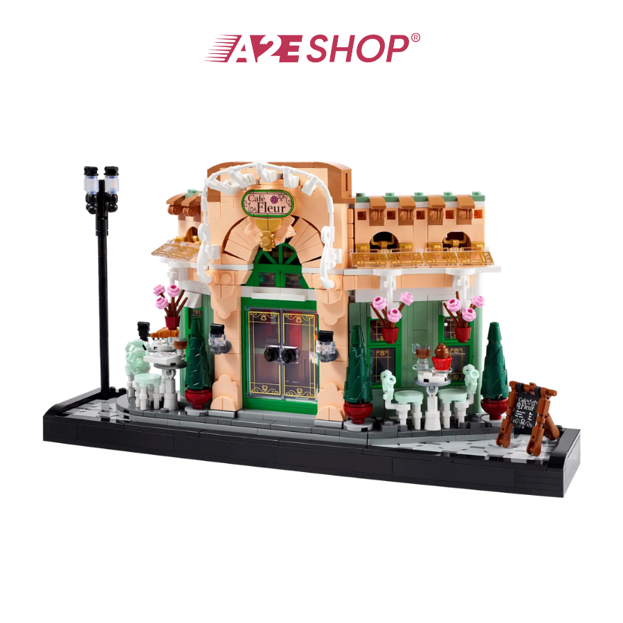 LEGO Icons French Café – Parisian Coffee Shop 3,008 Pieces