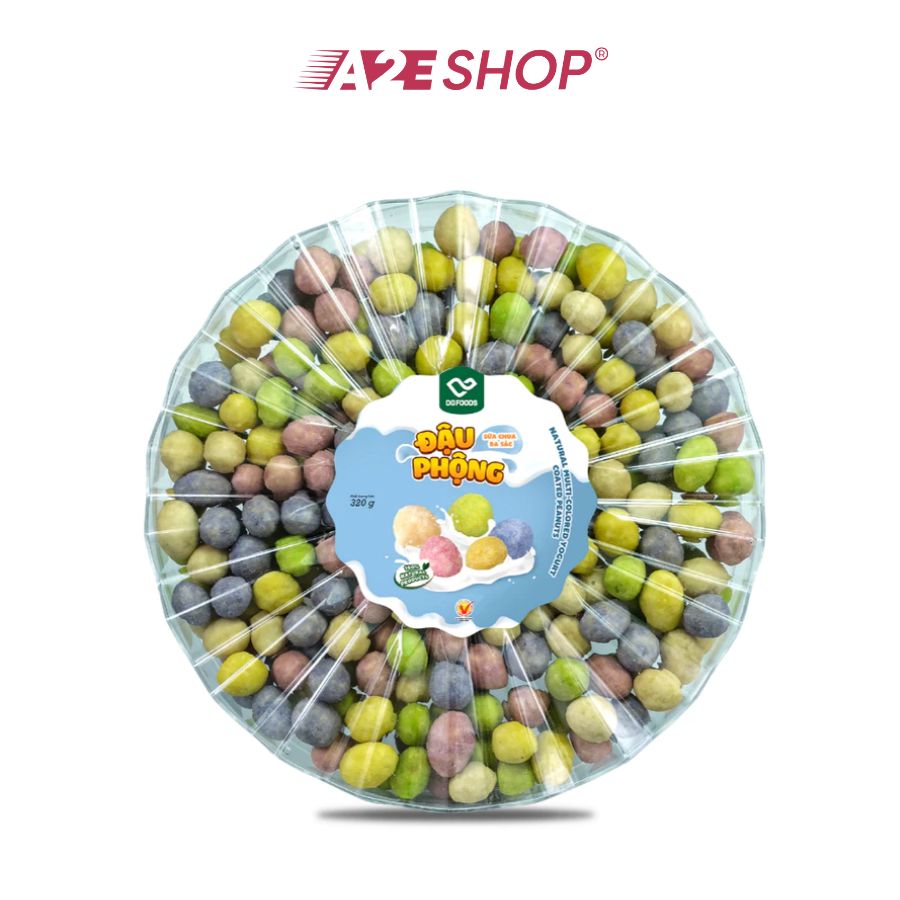 DGfoods Yogurt Peanuts - Thuần chay, Bổ dưỡng, Quà tặng tự nhiên