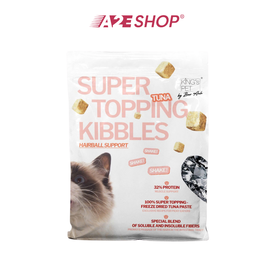 King’s Pet Super Topping Tuna – Hairball Care – 1kg