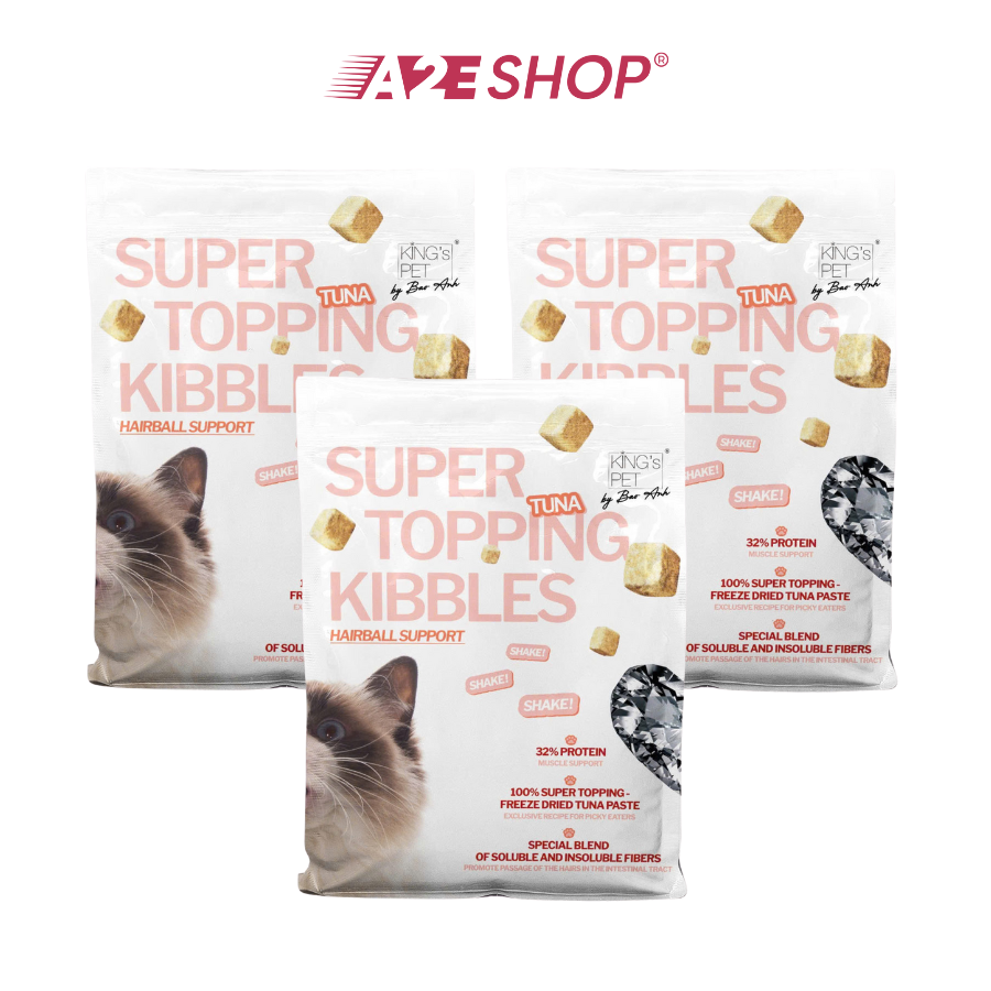 King’s Pet Super Topping Tuna – Hairball Care – 1kg
