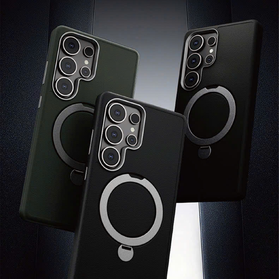 Mipow Qi2 Ring Stand Lux 2-in-1 Case – Galaxy S25 Ultra 6.9" (MLCS25U)