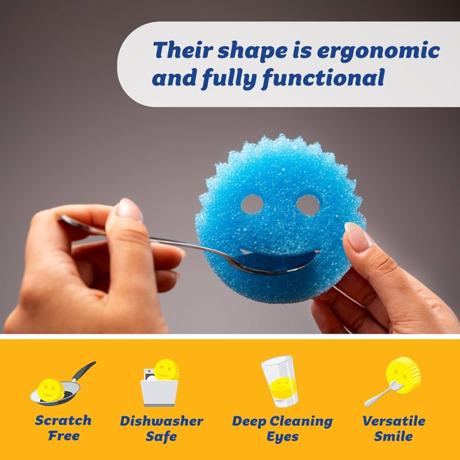 Scrub Daddy Colored Sponge – Special Edition, Dual Sided