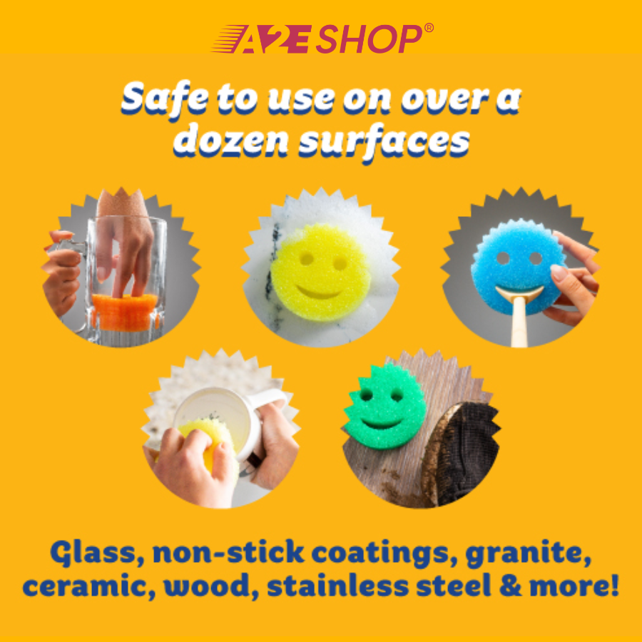 Scrub Daddy Colored Sponge – Special Edition, Dual Sided