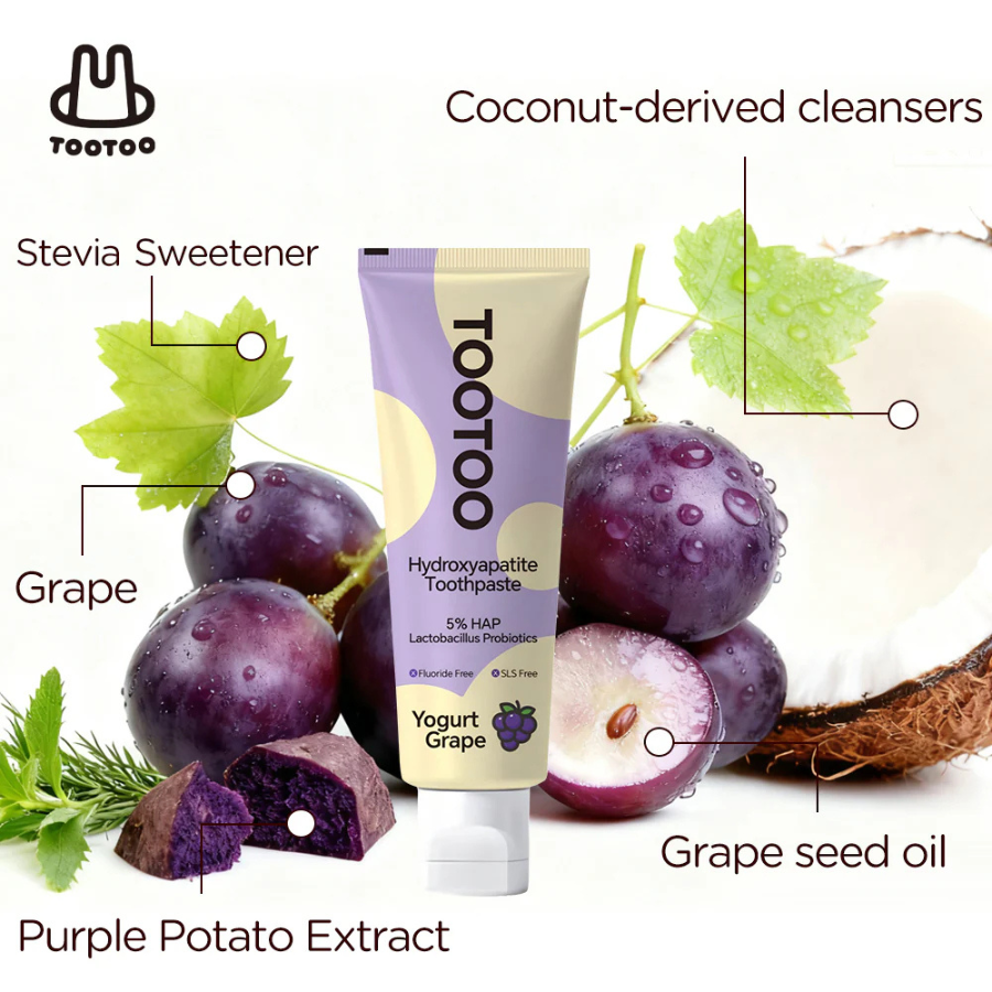 Fluoride-Free Kids Toothpaste with Hydroxyapatite – 120g