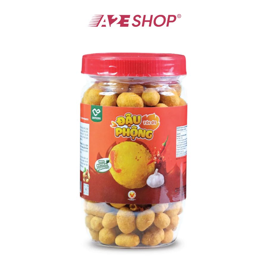 Đậu phộng tỏi ớt DGfoods - Món ăn thuần chay, món ăn nhẹ lành mạnh, ý tưởng quà tặng tự nhiên