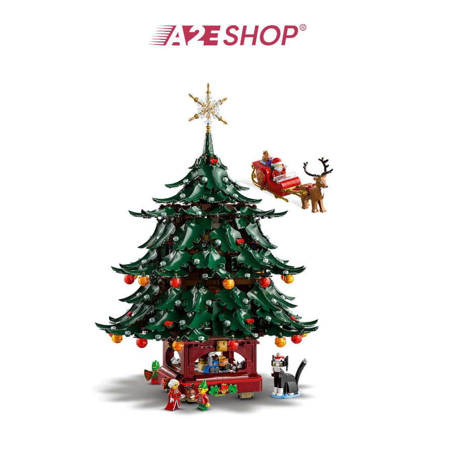 LEGO Family Christmas Tree – 2-in-1 Holiday Tree Set (3171 pieces)