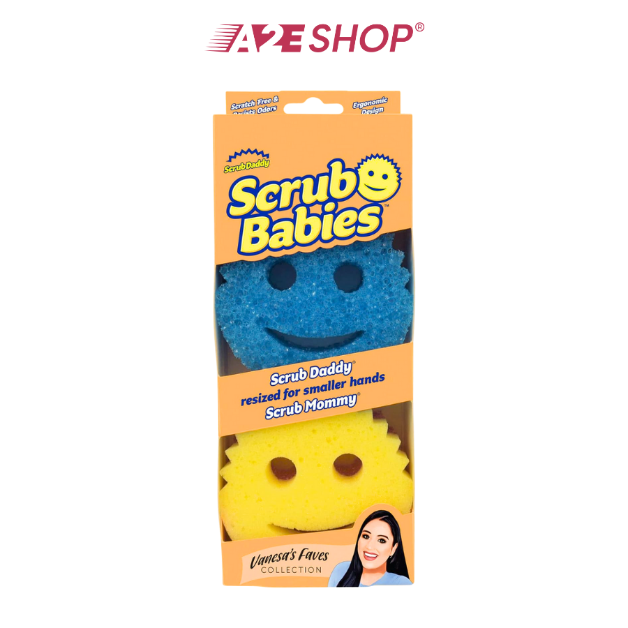 Scrub Babies Mini Sponges – Set of 2