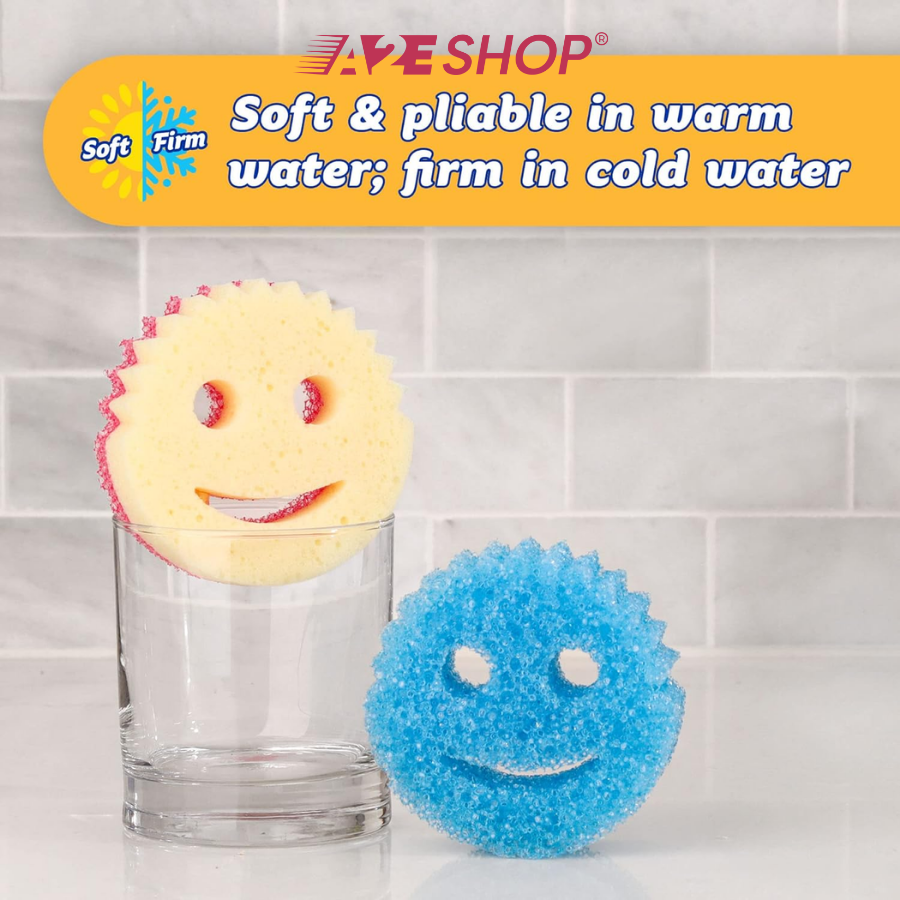 Scrub Babies Mini Sponges – Set of 2
