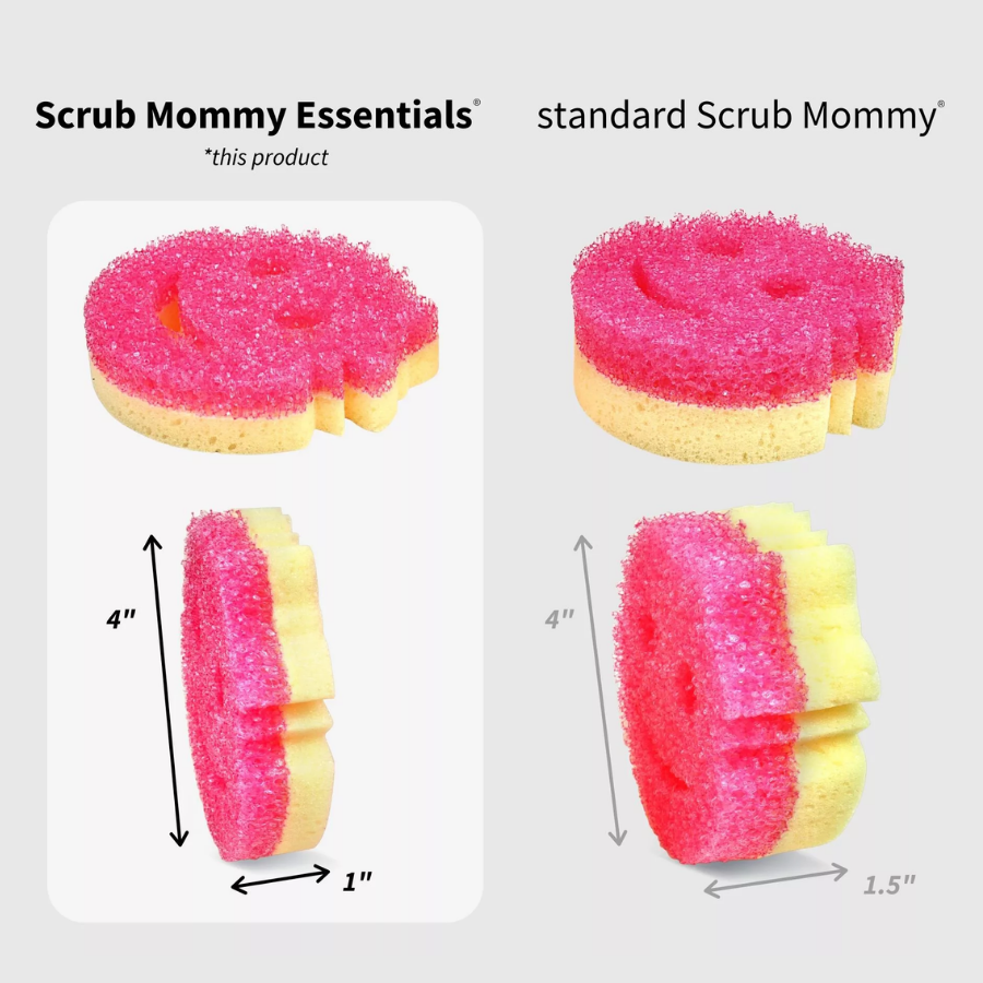 Scrub Daddy/Mommy Sponge – Original Dual-Sided Smile Sponge