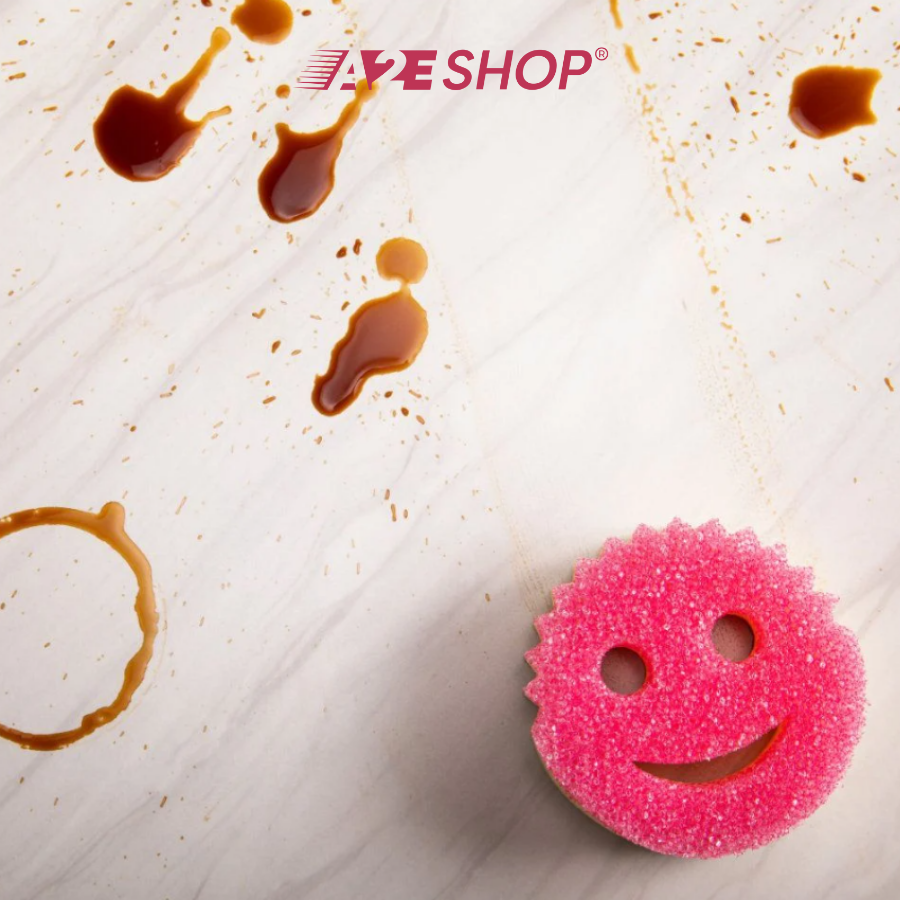 Scrub Daddy/Mommy Sponge – Original Dual-Sided Smile Sponge