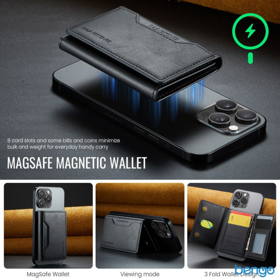 Magking K2 MagSafe Wallet – RFID Blocking Magnetic Card Holder