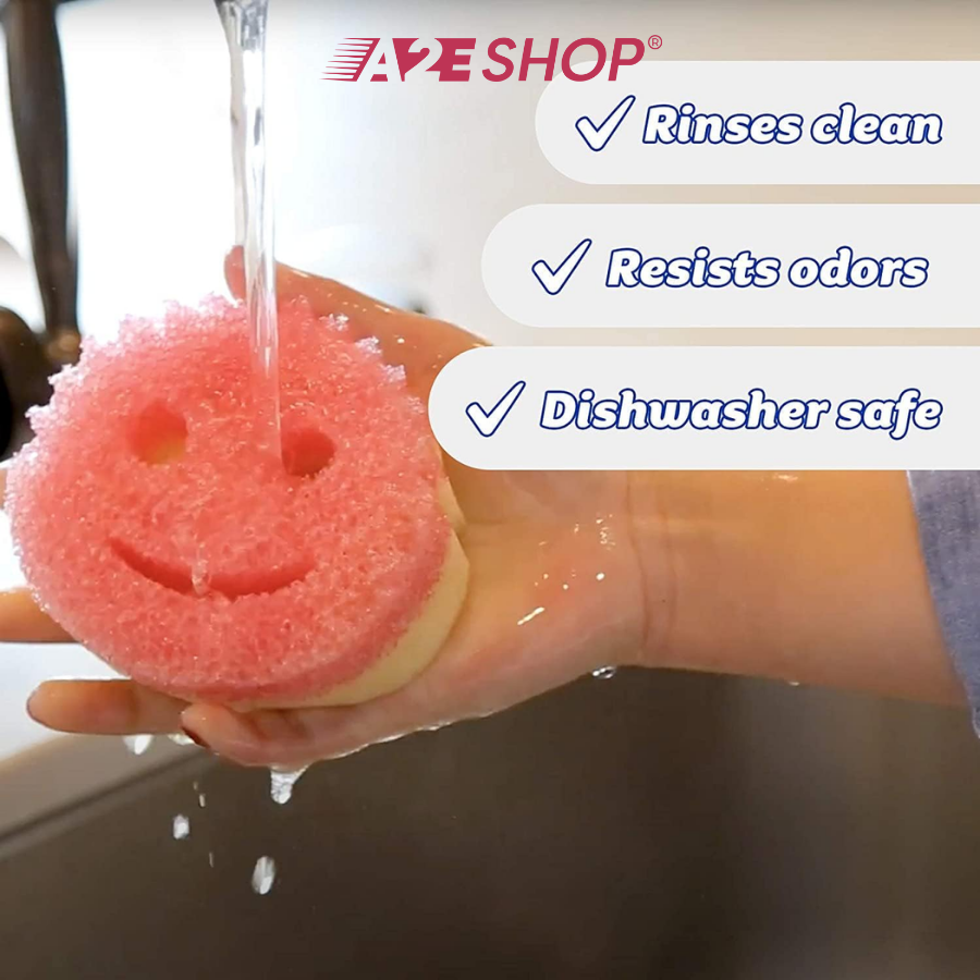 Scrub Mommy Pink Dual-Sided Sponge