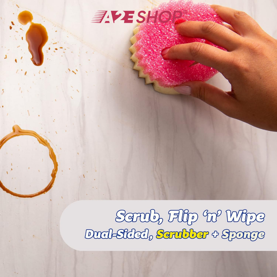 Scrub Mommy Pink Dual-Sided Sponge