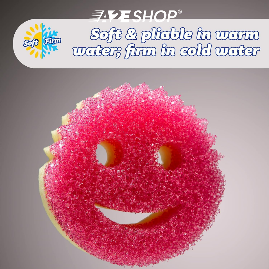Scrub Mommy Pink Dual-Sided Sponge