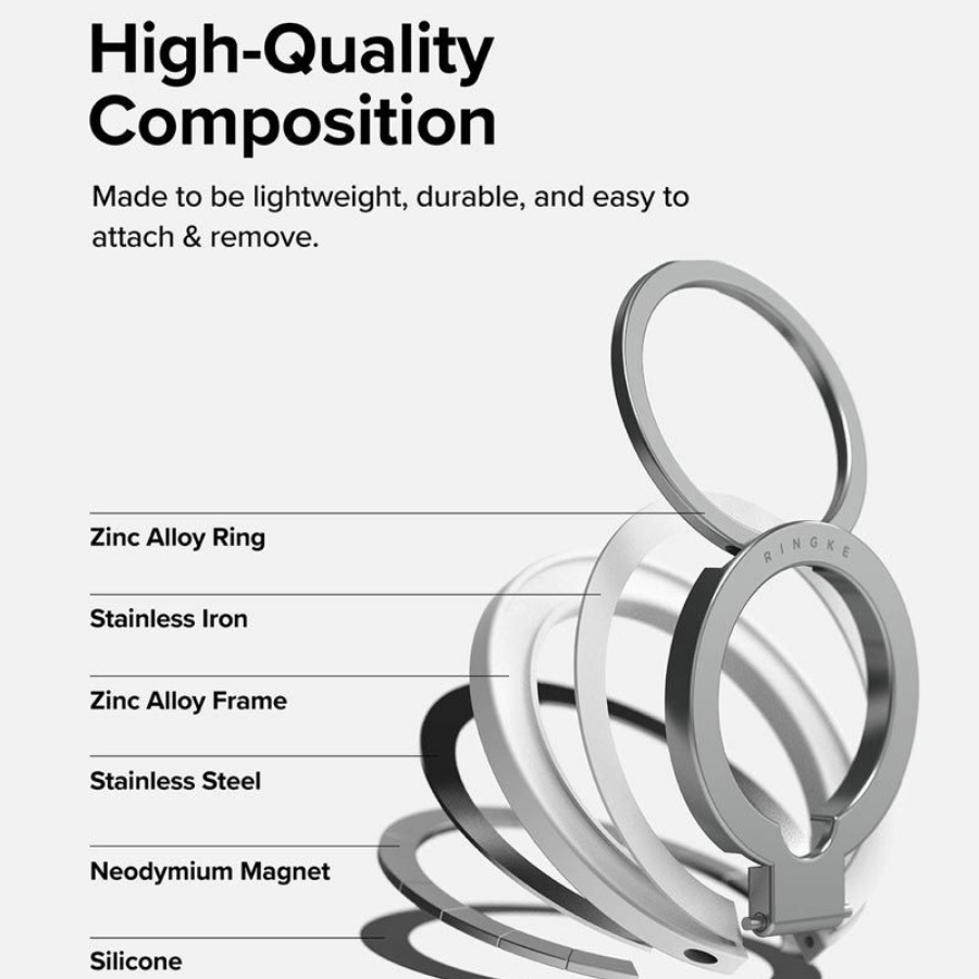 Ringke Smart Ring Magnetic – Phone Grip & Stand