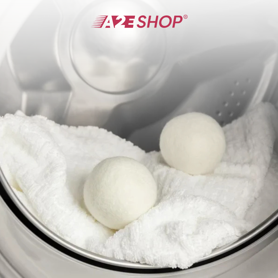 Wool Dryer Balls | Softens Fabric, Speeds Drying, Reduces Static, Deodorizes, Reusable