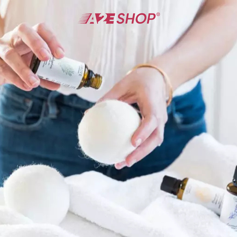 Wool Dryer Balls | Softens Fabric, Speeds Drying, Reduces Static, Deodorizes, Reusable