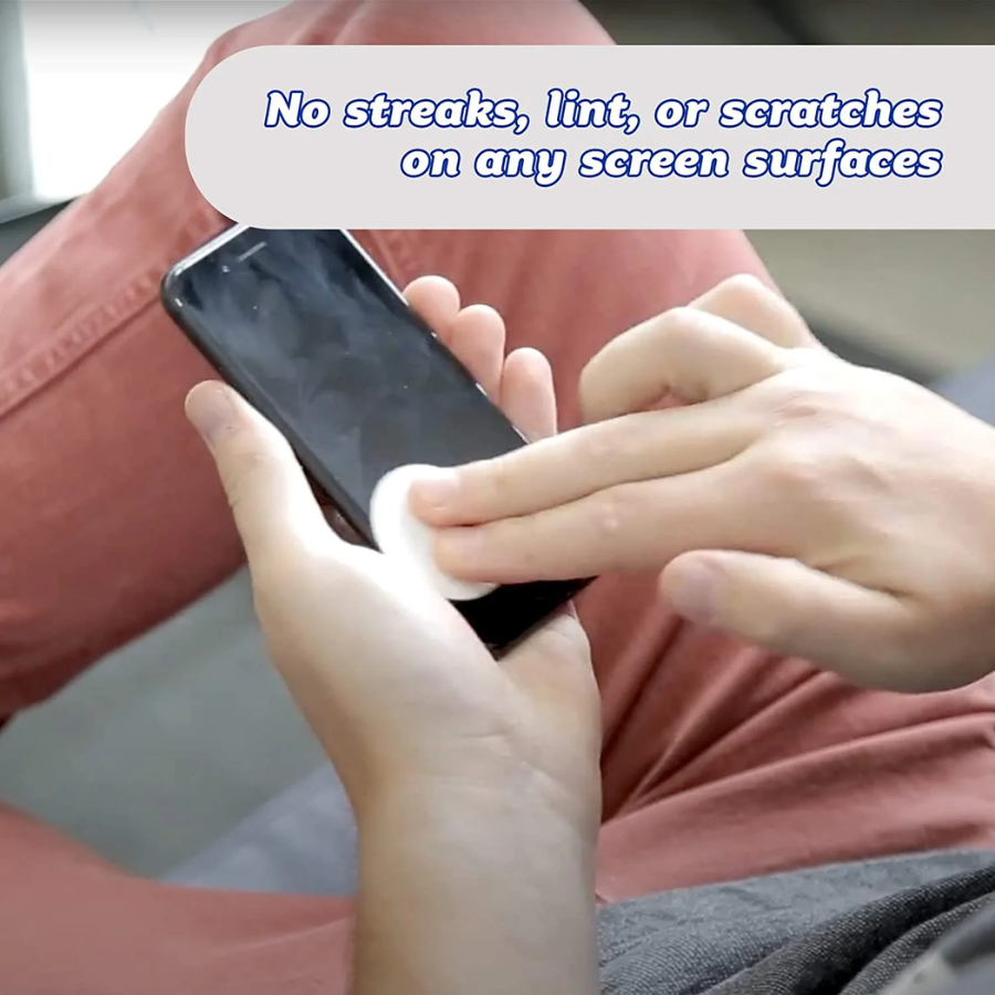 Bộ 2 khăn lau sợi nhỏ Screen Daddy Colors | Dành cho điện thoại, iPad, kính và màn hình