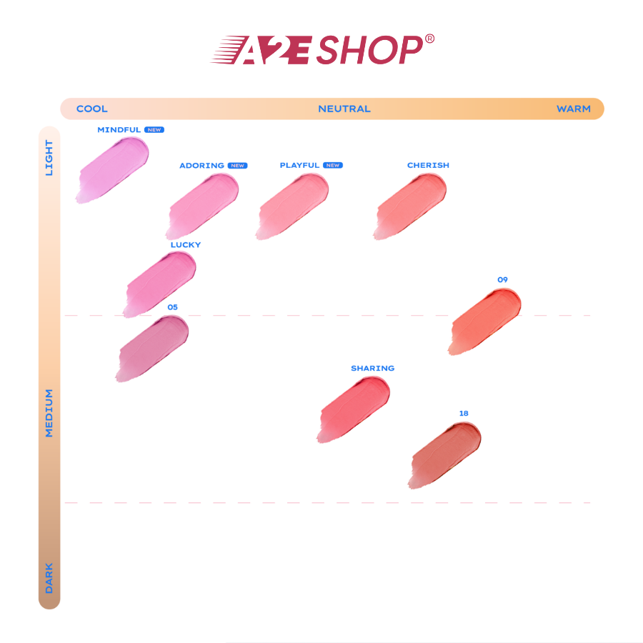 Phấn má hồng dạng kem Lemonade Perfect Couple – Soft Matte Vegan