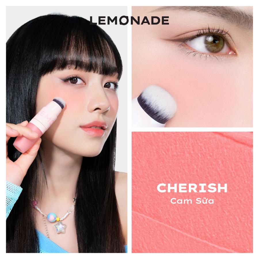 Phấn má hồng dạng kem Lemonade Perfect Couple – Soft Matte Vegan