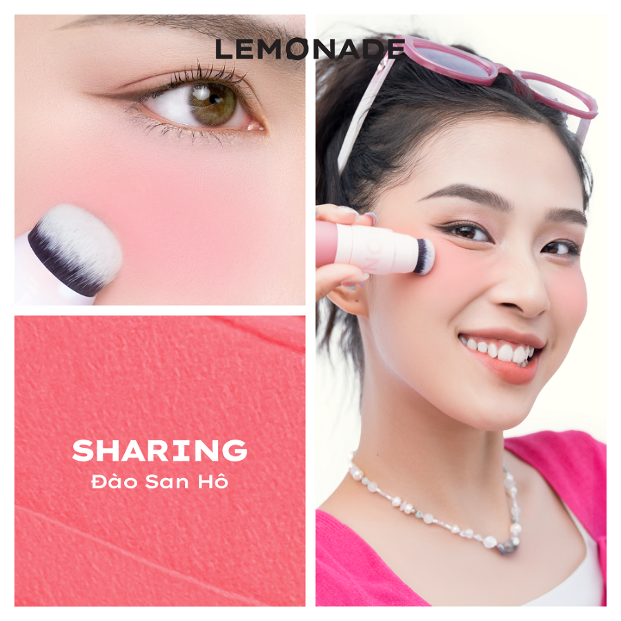 Phấn má hồng dạng kem Lemonade Perfect Couple – Soft Matte Vegan